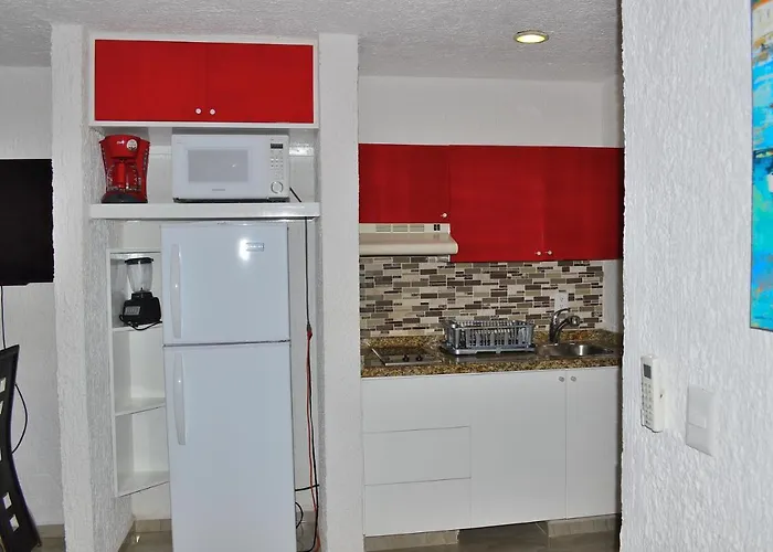 Preciosos Estudio Vista al Mar o jardín Cancún, México