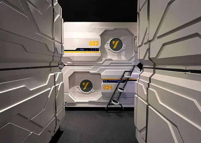 The Yellow Capsule Cancun Close To Airport